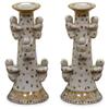 China Furniture Online White Porcelain Five Boy Asian Candle Holder Set view 1