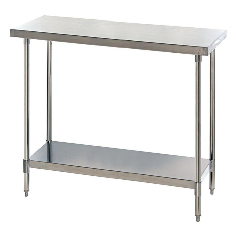 Stainless Steel Table W/UNDERSHELF 24X48X34