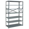 Quantum Storage Systems 75-1836-7 IRONMAN Solid Heavy Duty 7 Shelves 75" H x 36" W x 18" D view 1