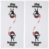 Now Designs Teatowel, BBQ Ninja Print, Set of 2 view 1