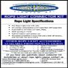 Novelty Lights RL-PI-150-SP Incandescent Rope Light Spool, 150', Custom Cuttable, 1/2" Diameter, 120 Volt view 4