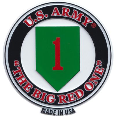 U.S. Army 1st Infantry Division Refrigerator Magnet 3"