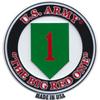 U.S. Army 1st Infantry Division Refrigerator Magnet 3" view 1