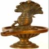 Lord Shiva Enshrined as Linga - Brass view 1