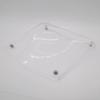 Acrylic Tanning Bed Pillow- Clear view 1