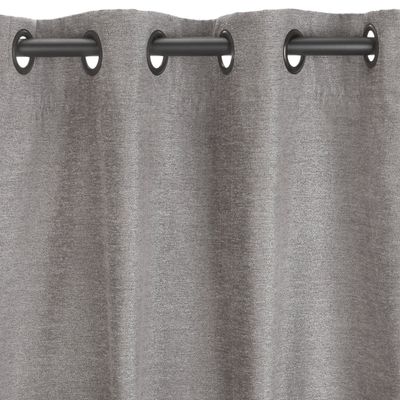 Umbra Valentina 50-Inch by 95-Inch Drapery Panel, Pewter