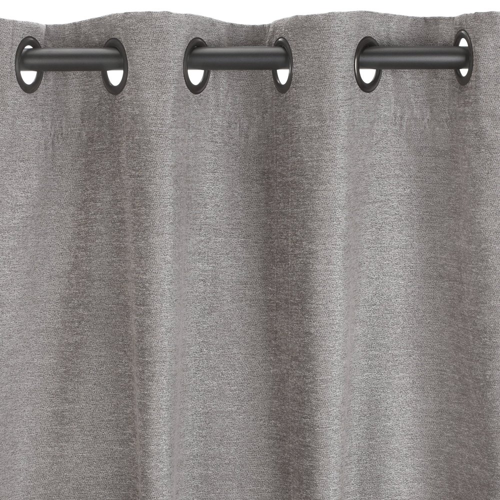 Umbra Valentina 50-Inch by 95-Inch Drapery Panel, Pewter
