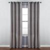 Umbra Valentina 50-Inch by 95-Inch Drapery Panel, Pewter view 2