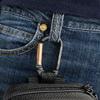 KAKURI Aluminum Carabiner, 0.2 inch (6 mm), Silver view 3
