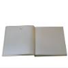 POST Guest Book, Saffiano Silver, 8.5 x 6.75-Inch view 3