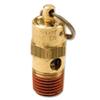 VIAIR 205 Psi Hi-Temp Rated Safety Valve (1/4" M, NPT), Gold view 1