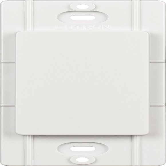 Lutron Claro Blank Insert, DV-BI-WH, White