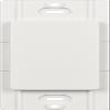 Lutron Claro Blank Insert, DV-BI-WH, White view 1