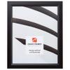 Craig Frames 7171610BKC1130AAC 0.825-Inch Wide Picture/Poster Frame in Wood Grain Finish, 11 by 30-Inch, Solid Black view 1