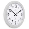 Acctim Formia Radio Controlled Wall Clock 30cm Silver 74417 view 2