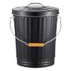 Watanabe Metal Industries HBM22 Ash Container Bucket, Black, 9.4 x 11.8 x 15.7 inches (24 x view 1
