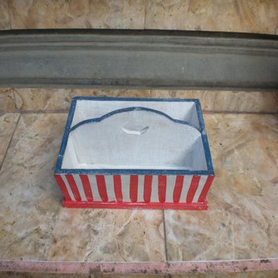 Tikimaster Flag Divider Tray 2-Compartment - Texas Americana Decor | #ort17094b