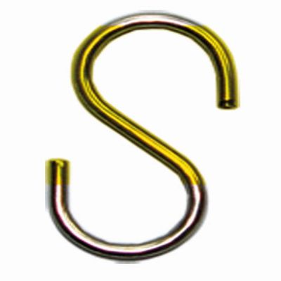 Riess 8844-989 Classic-Special Articles S-Hook for Bowl Brown and Yellow