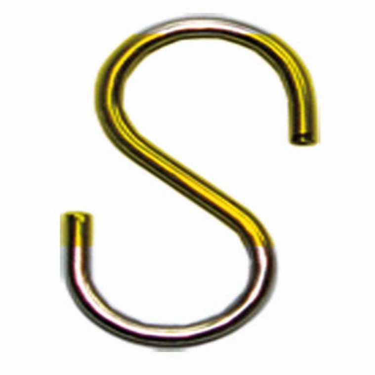 Riess 8844-989 Classic-Special Articles S-Hook for Bowl Brown and Yellow