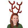 Deluxe Reindeer Antlers w/Bells Party Accessory (1 count) (1/Pkg) view 1