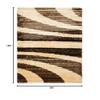 SAFAVIEH Area Rug 8x10 - Miami Shag Collection - Large - Beige & Multi, Modern Design, Non-Shedding & Easy Cleaning, Ultra Plush Thick Pile, Ideal for Living Room, Bedroom, Dining Space (SG364-1391) view 2