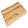John Boos Work Table, 1-1/2 inch Maple Top Only, 48 inchW x 36 inchD x 1+ inchH view 2