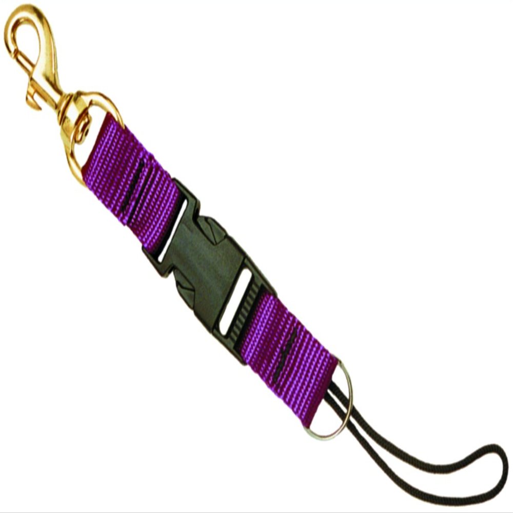 Innovative Split-Ring Lanyard 3-3/8 Inch Brass Bolt Snap (Green)