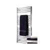DO NOT SET LIVE!Denby Towel Warmer 44" H x 18" W Finish: Brushed Nickel, Size: 44" H x 18" W, Type: Plug-In view 1