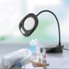 Daylight Company LED Floor Lamp and Table Lamp, Standing Lamp for Living Room, Bedroom, Salon, Office, Touch Control, Flexible Arm, Sleek Design, Multipurpose, Magnifier Lamp, Black view 4