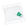 iDesign Large Sink Mat for Bottom of Kitchen Sink - Clear view 1