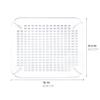 iDesign Large Sink Mat for Bottom of Kitchen Sink - Clear view 2