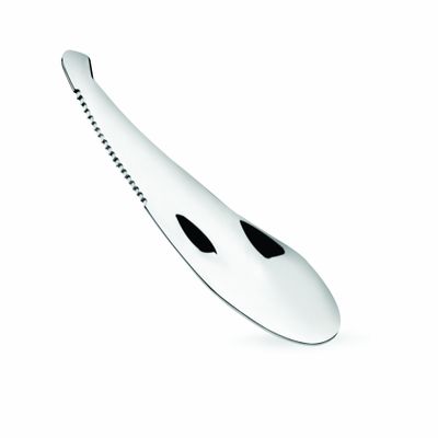 I GENIETTI Kiwi Spoon with Orange Peeler I GENIETT I, Silver