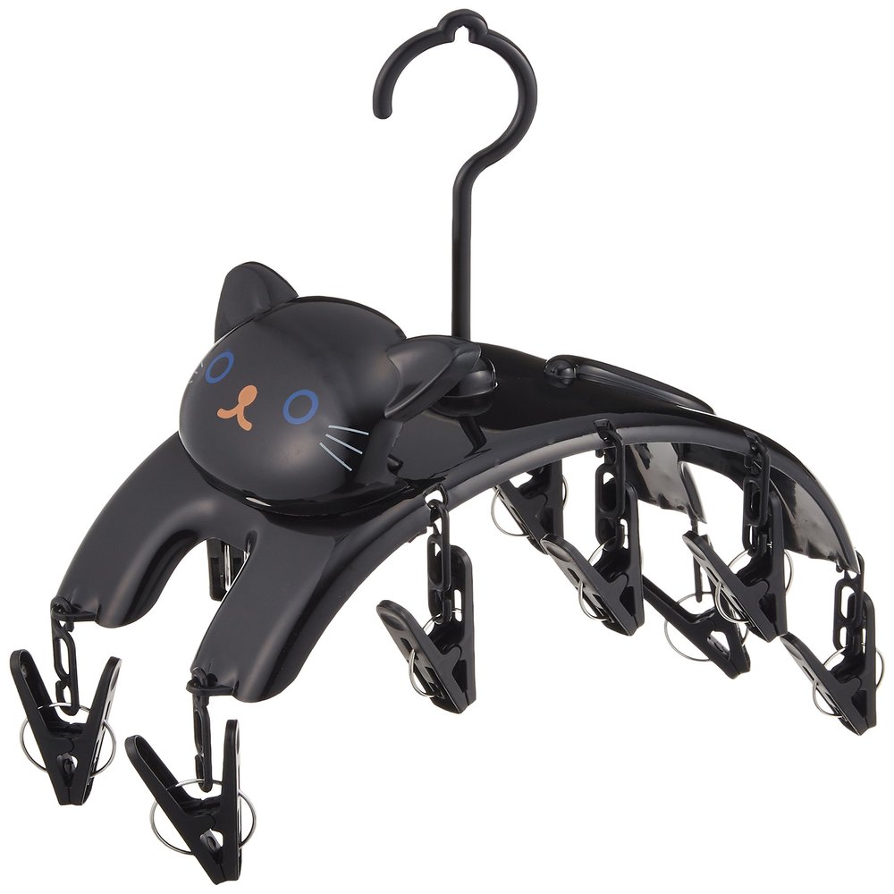 Clothespin hanger Black Cat [Toy] (japan import)