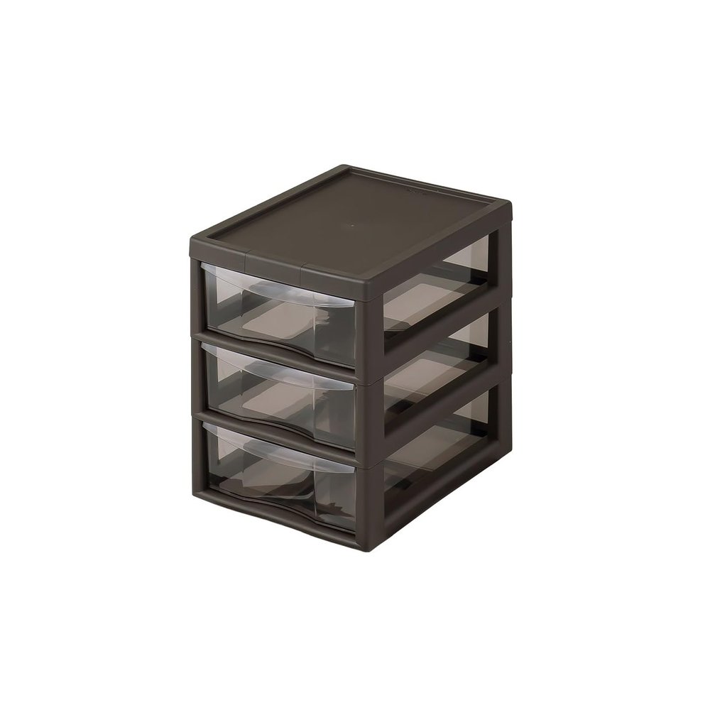 JJ Apros 155069 Deep Type, 3 Tiers, Dark Brown