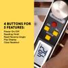 General Tools T-Bevel Gauge & Protractor - Digital Angle Finder with Full LCD Display & 8" Stainless Steel Blade view 4
