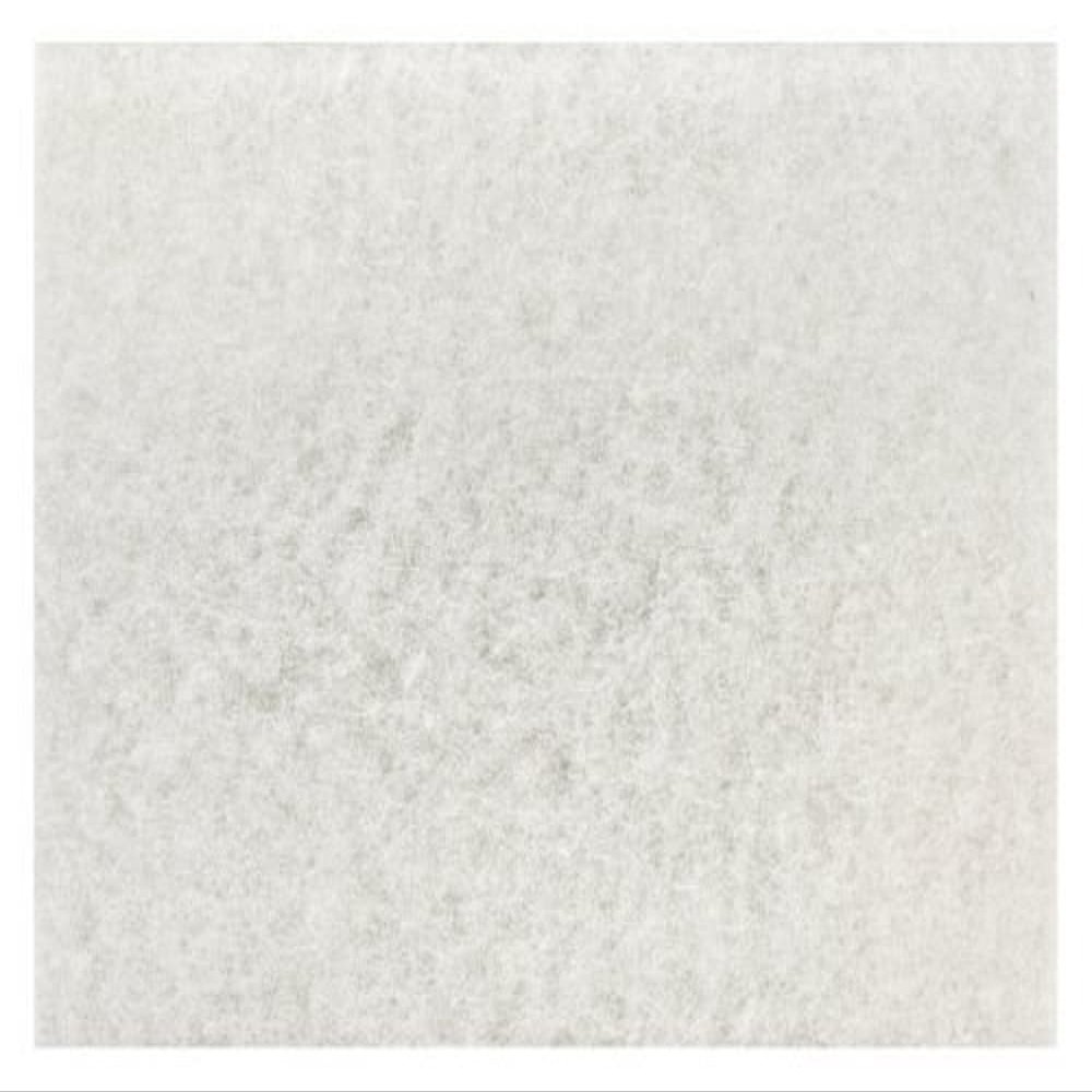 3M White Super Polish Pad 4100, 32 in x 14 in