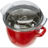 Ibili Deep Fryer Pot with Wire Basket Strainer Set, Enameled Steel Frying Pot with Inner Non-Stick Coating and Glass Lid, Induction - Made in Spain - 4.6L -24cm / 9.4" view 1