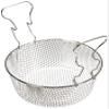 Ibili Deep Fryer Pot with Wire Basket Strainer Set, Enameled Steel Frying Pot with Inner Non-Stick Coating and Glass Lid, Induction - Made in Spain - 4.6L -24cm / 9.4" view 4