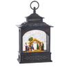Raz Imports 11" Nativity Lighted Water Lantern view 1