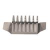 Olympia Stainless Steel 6 Slot Toast Rack, 180x70x75mm view 1