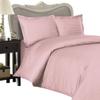 Luxurious FIVE (5) Piece Set, PINK Solid / Plain, TWIN-XL Size, 3pc BED SHEET SET & 2pc DUVET SET, 1200 Thread Count Ultra Soft Single-Ply 100% Egyptian Cotton, 1200TC Sheet & Duvet Set includes One (1) Sham & ONE (1) Pillow Case view 1