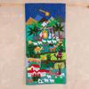 NOVICA Handmade Nativity Scene Applique Wall Hanging view 4
