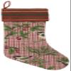 April Cornell Stocking, Chickadee Check Red view 1