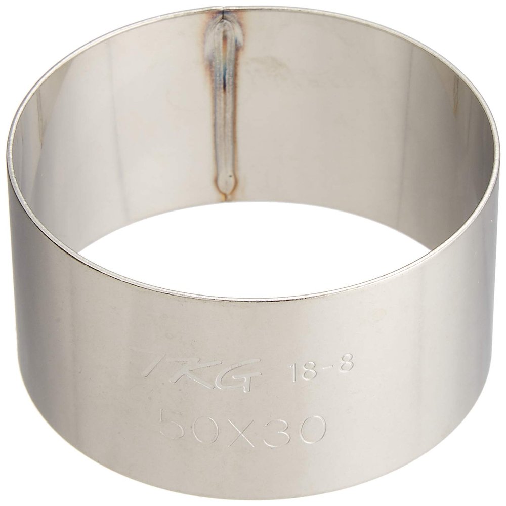 Endo Shoji WSL9901 Argon Celtic Ring for Commercial Use, Round, Diameter 2.0 x Height 1.2 inches (50 x 30 mm), 18-8 Stainless Steel, Made in Japan