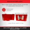 Equipment Lock Excavator Lock - Anti Theft Lock for Earth Movers and Heavy Equipment - Excavator Accessories and Security Devices view 2