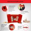 Equipment Lock Excavator Lock - Anti Theft Lock for Earth Movers and Heavy Equipment - Excavator Accessories and Security Devices view 3
