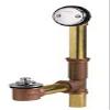 GERBER PLUMBING 41-758 173018 Brass Lift & Turn Waste & Over Flow view 1