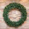Vickerman 84" Cashmere Pine Artificial Christmas Wreath, Warm White Dura-lit LED Lights - Faux Pine Christmas Wreath - Seasonal Indoor Home Decor - Reliable and Durable view 2