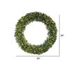 Vickerman 84" Cashmere Pine Artificial Christmas Wreath, Warm White Dura-lit LED Lights - Faux Pine Christmas Wreath - Seasonal Indoor Home Decor - Reliable and Durable view 4