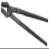 Picard Blacksmith Tongs, Wolf's Jaw, 20" Long - C35 Steel, 1200g, Toothed Jaws for Better Grip, For Material Thickness 6 to 20 mm, Blacksmith Forge, Blacksmith Tools view 3